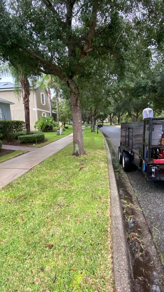 Bio-Cleaning Services technician performing bathroom repair and flooring work — Central Florida.